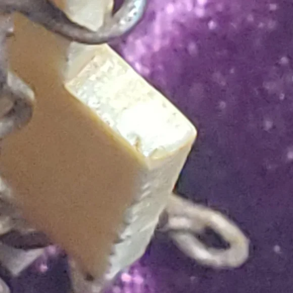 Silver and Cream Wall Hanging Holy Water Font - Picture 7 of 8